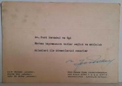 AKSARAY KİLİM SECCADE KARTPOSTALI,ARKASINA YAZILMIŞ,RENKLİ, 12 X 16 CM EBADINDA