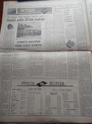 Ortadoğu Gazetesi - 15 Mayıs 1974 - İrfan Atagün -  Şampiyon Kulüpler Kupası Finali Bayern Münih Atletico Madrid - İtalya'nın Dünya Kupası Kadrosu Açıklandı - Gümrük Ve Tekel Bakanı Mahmut Türkmenoğlu - Zeynep Kamil Hastanesi Yardımlaşma Derneği Yüzüğü - Evliya Çelebi Seyahatnamesi - Alev Arık - Necmettin Hacıeminoğlu - Ahmet Guner- Amerika'nın Haşhaş Ekimi Kararından Vazgeçmesi İstendi - Genel Af Kanunu Kesinleşti En Kısa Zamanda Tahliyelere Başlanıyor - Reha Poroy - Uçaklara Sabotaj Hazırlayan 4 Türk Almanya'da Yakalandı - Halk Kurtuluş Ordusu Davası
