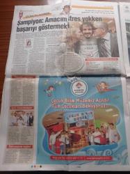 Habertürk Gazetesi - 2 Mayıs 2010 - İstanbul'da 32 Yıllık Taksim'de 1 Mayıs Korkusu Bitti - 8 Ankaralı Çocuk Tecavüzleri İçin Sessiz Kaldık Suçluyuz Diyerek Kendilerini İhbar Etti - Barack Obama Eşini Genç Bir Kadınla Anlattı - Penelope Cruz Hamile - Cüneyt Arkın Ödül Almaya Giderken Kaza Şoku Yaşadı - Avatar