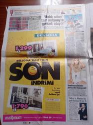 Haber Türk Gazetesi - 21 Kasım 2010 - Turizm Ve Kültür Bakanı Ertuğrul Günay Hiçbir Sanatçıya İşine Bak Diyemem - Tarkan - Yılmaz Güney Üstüne -  Kemal Kılıçdaroğlu Diyarbakır'da - Abdullah Gül NATO Zirvesinde - Barack Obama - İbrahim Tatlıses'in Çamını Bakan Düzeltti-  Mehmet ALİ Erbile Takipsizlik