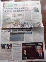 Habertürk Gazetesi - 13 Ekim 2013 - Başbakan Recep Tayyip Erdoğan Resmi Dil Tektir - Kültür Bakanı Ömer Çelik Russell Crowe İle Buluştu - Sivasspor Hocası Roberto Carlos Çapkınlıktan Nakavt - Oğlundan Sultan Abdülhamid - Avrupa Parlamentosu'nun 14 Yaş Altı Çocuğa Sünnet Yasağı - Aytaç Durak Cumhuriyet Halk Partisi Diyaloğu - Balyoz Davası - Daum Oğluna Türk Kızı İstedi