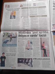 Habertürk Gazetesi - 23 Ağustos 2010 - Müdürden Yeni Boşandın İhtiyacın Vardır Tacizi - Sezen Aksu Hastayım Ama Kanser Değilim - Kemal Kılıçdaroğlu Recep Tayyip Erdoğan'a İnönü'yü Bırak Benimle Uğraş - Başbakan Recep Tayyip Erdoğan CHP ve MHP Kandilden Medet Umuyor - Sienna Miller Türk Fotoğrafçı Mert Alaş'a Poz Verdi
