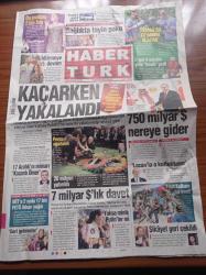 Habertürk Gazetesi - 1 Ekim 2016 - ABD Suudi Restleşmesi - Cumhurbaşkanı Recep Tayyip Erdoğan Suudi Arabistan Veliahtı Prensi Abdülaziz El Suud'a Cumhuriyet Nişanı Yazdı - 17 Aralık'ı Mimarı Kozanlı Ömer - Ebru Gündeş - Emmanuel Emenike - Kemal Kılıçdaroğlu Lozan'la O Koltuktasın - Mit'e 2 Ayda 17 Bin FETÖ İhbarı Yağdı