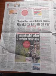 Habertürk Gazetesi - 1 Ekim 2016 - ABD Suudi Restleşmesi - Cumhurbaşkanı Recep Tayyip Erdoğan Suudi Arabistan Veliahtı Prensi Abdülaziz El Suud'a Cumhuriyet Nişanı Yazdı - 17 Aralık'ı Mimarı Kozanlı Ömer - Ebru Gündeş - Emmanuel Emenike - Kemal Kılıçdaroğlu Lozan'la O Koltuktasın - Mit'e 2 Ayda 17 Bin FETÖ İhbarı Yağdı