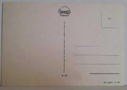 KIRLARDA KOYUN GÜDERKEN KAVAL ÇALAN ÇOBAN RESMİ KARTPOSTALI,ARKASINA YAZILMAMIŞ,RENKLİ, 10 X 14 CM EBADINDA