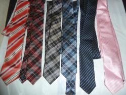 İNCE TİP YENİ MODA KRAVAT LOTU KALİTELİ ORJİNAL MARKALI DÜK KOTON SARAR JACQUARD MARKA 2.EL ÜRÜNLER 7 ADET+ÜCRETSİZ KARGO