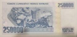 (250.000) İKİ YÜZ ELLİ BİN TÜRK LİRASI 7.EMİSYON 3.TERTİP ÇİL+++ H87 069900