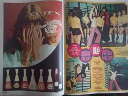 Ses Haftalık Aktüalite Sinema Tiyatro Müzik ve Gençlik Mecmuası Dergisi - 19 Mayıs 1973 - Sayı:21 - Serdar Gökhan - Fatma Belgen - Füsun Önal - Bora Ayanoğlu - Mine Koşan - Ülkü Erakalın - Ahmet Özhan - Temel Gürsu - Hale Soygazi - Berç Kürkçüyan - Esin Engin - Türkan Şoray - Murat Soydan - Muazzez Arçay - Gazanfer Özcan - Nilüfer - Yasemin - Akın Tekstil Reklamı - Emel Sayın - Murat Soydan - Zaliha - Nurhan Damcıoğlu - Cahit Tanman - Cahit Tanman - Meryem Ana - Sevda Ferdağ - Rod Taylor - Mary Hilem - Orhan Gencebay - Hale Soygazi - İzzet Günay - Cutex Ruj Reklamı - Fatma Belgen - Serdar Gökhan - Adnan Veli - Umur Bugay - Oktay Arayıcı - Ülkü Tamer - Sadık Şendil - Kardemir Konduk - Cengiz Gündoğdu - Ferhan Şensoy - Zeki Alasya - Haldun Taner - Rupen Özer - Zeki Alasya - Kemal Sunal - Ayşen Gruda - Metin Akpınar - Ahmet Gülhan - Bilge Şen - Nevin Larçinoğlu - Ediz Hun - Tam Takım Dergi