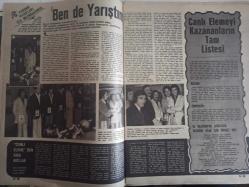Ses Haftalık Aktüalite Sinema Tiyatro Müzik ve Gençlik Mecmuası Dergisi - 2 Haziran 1973 - Sayı:23 - Murat Köseoğlu - Kaçuni Haki - Oğuz Özdeş - Hürrem Erman - Türker İnanoğlu - Nahit Ataman - Ertem Eğilmez - İrfan Ünal - Çetin Özkırım - Çetin Ener - Ahmet Aysan - Cihat Başer - Ahmet Alabora - Vural Köktürk - Türkan Şoray - Filiz Akın - Cüneyt Arkın - Sadri Alışık - Ediz Hun - Şahan Haki - Ekrem Bora - Hülya Koçyiğit - Fatma Girik - Persil Deterjan Reklamı - Bengü - Bilge Şen - Tarık Akan - Selma Güneri - Yeşim Tan - Ülkü Erakalın - Yılmaz Duru - İrfan Atasoy - Öztürk Serengil - Ajda Pekkan - Mediha Şen - Zeki Müren - Asu Maralman - Barış Manço - Fatma Özcan - Liza Minnelli - Pe Re Ja Şampuan Reklamı - Bora Ayanoğlu - Kerem Yılmazer- Erkin Koray - Johnny Hallyday - Esin Afşar - Haldun Dormen - Üner İlsever - Mediha Şen - Göksel Arsoy - Orhan Gencebay - AEG Buzdolabı Reklamı - Tam Takım Dergi