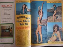 Ses Haftalık Aktüalite Sinema Tiyatro Müzik ve Gençlik Mecmuası Dergisi - 2 Haziran 1973 - Sayı:23 - Murat Köseoğlu - Kaçuni Haki - Oğuz Özdeş - Hürrem Erman - Türker İnanoğlu - Nahit Ataman - Ertem Eğilmez - İrfan Ünal - Çetin Özkırım - Çetin Ener - Ahmet Aysan - Cihat Başer - Ahmet Alabora - Vural Köktürk - Türkan Şoray - Filiz Akın - Cüneyt Arkın - Sadri Alışık - Ediz Hun - Şahan Haki - Ekrem Bora - Hülya Koçyiğit - Fatma Girik - Persil Deterjan Reklamı - Bengü - Bilge Şen - Tarık Akan - Selma Güneri - Yeşim Tan - Ülkü Erakalın - Yılmaz Duru - İrfan Atasoy - Öztürk Serengil - Ajda Pekkan - Mediha Şen - Zeki Müren - Asu Maralman - Barış Manço - Fatma Özcan - Liza Minnelli - Pe Re Ja Şampuan Reklamı - Bora Ayanoğlu - Kerem Yılmazer- Erkin Koray - Johnny Hallyday - Esin Afşar - Haldun Dormen - Üner İlsever - Mediha Şen - Göksel Arsoy - Orhan Gencebay - AEG Buzdolabı Reklamı - Tam Takım Dergi