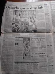 Cumhuriyet Spor Gazetesi - 1 Ocak 1997 - ÖDP Solda Yeni Soluk 3 Yazı Dizisi - Hamza Yerlikaya - Naim Süleymanoğlu - Nasuh Mahruki - Halis Karataş Yılın Jokeyi - Gümrük Kapılarındaki Kara Para Usulsüzlüğü Teftiş Kurulu Başkanına Da Uzandı - Abdullah Çatlı'yı Koruyanlara Suç Duyurusu - Tek Kalemde 18 Trilyon - Liderlerin Yeni Yıl Mesajında Susurluk Kazası Ağırlıklı Yer Aldı - Susurluk Araştırma Komisyonu Başkanı Kenan Evren İfade Vermeli