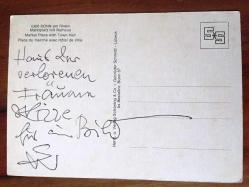 ŞEHİR KARTPOSTALI, ALMANYA BONN KENTİ ÇARŞISI, ARKASI YAZILI, RENKLİ, 11 X 15 CM EBADINDA - 1940'LAR, 1950'LER, 1960'LAR, 1970'LER 1980'LER