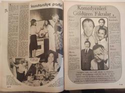 Ses Haftalık Aktüalite Sinema Tiyatro Müzik ve Gençlik Mecmuası Dergisi - 4 Mayıs 1974 - Sayı:19 - Tarık Akan - Aytaç Arman - Perihan Savaş - Hülya Koçyiğit - Tanju Korel - Abdurrahman Keskiner - Nalan Peter - Hülya Darcan - Nebahat Çehre - Emel Sayın - İzzet Günay - Jacqueline Boyer - Münir Özkul - Sadri Alışık - Metin Akpınar - Feridun Karakaya - Zeki Alasya - Marlon Brando - James Cagney - Frank Sinatra - Steve Mc Queen - Rex Harrison - Prenses Alexandra - Ann Margaret - Fatma Girik - Tarık Akan - Alice Cooper - Şerif Yüzbaşıoğlu - Şükrü Birant - The Beatles - Mazhar Fuat - Paul Mc Cartney - Orkid Ped Reklamı - Yapı ve Kredi Bankası Reklamı - Vala Önengüt - Gönül Ülkü - Selim Naşit Özcan - Gazanfer Özcan - Murat 124 Araba Reklamı - Tam Takım Dergi
