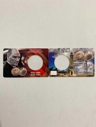 1984-1987 50 Lira Boş Folder Kapama ve Kit