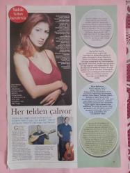 Pasha Magazin Dergi önlü arkalı 2 sayfa Müzeyyen-Orhan Keçeli, Zeynep-Ayşe-Gökhan Çarmıklı,Sema Doğan,Tugay -Aysel Uluçevik,Tülin Erdoğan,Liii Garih,Özden Tür,Yeşim -Ahmet Değer,Elif -Emre Ergani 27*41cmtNadide Sultan,Erdoğan Demirören,Üzeyir Garih,Ahmet Değer,Osman Çarmıklı,Sümer Ezgü 28*41cm kupür