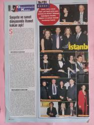 Pasha Magazin Dergi önlü arkalı 2 sayfa Müzeyyen-Orhan Keçeli, Zeynep-Ayşe-Gökhan Çarmıklı,Sema Doğan,Tugay -Aysel Uluçevik,Tülin Erdoğan,Liii Garih,Özden Tür,Yeşim -Ahmet Değer,Elif -Emre Ergani 27*41cmtNadide Sultan,Erdoğan Demirören,Üzeyir Garih,Ahmet Değer,Osman Çarmıklı,Sümer Ezgü 28*41cm kupür
