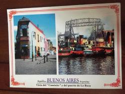 ŞEHİR KARTPOSTALI, ARJANTİN BUENOS AIRES MANZARALARI, ARKASI YAZILI, RENKLİ, 17 X 12 CM EBADINDA - 1940'LAR, 1950'LER, 1960'LAR, 1970'LER 1980'LER