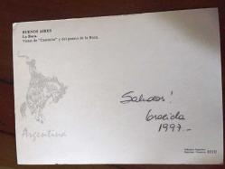 ŞEHİR KARTPOSTALI, ARJANTİN BUENOS AIRES MANZARALARI, ARKASI YAZILI, RENKLİ, 17 X 12 CM EBADINDA - 1940'LAR, 1950'LER, 1960'LAR, 1970'LER 1980'LER