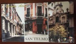 ŞEHİR KARTPOSTALI, ARJANTİN BUENOS AIRES, SAN TELMO, ARKASI YAZILI, RENKLİ, 18 X 10 CM EBADINDA - 1940'LAR, 1950'LER, 1960'LAR, 1970'LER 1980'LER