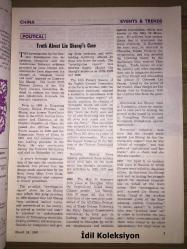 Beijing Review : A Chinese Weekly of News and Views - No.12 March 1980 - İngilizce Dergi (Ding Zhenya , Comrades Shippe , Chen Yi , Christian Ledue , Manuel Alcala Mames , Guillaume Rabetsimamanga , Rolf Zeh , Laras Jdir , Frank J. Versagi , Kosaburo Yoshimura , Li Zhengchang , Xue Muqiao )