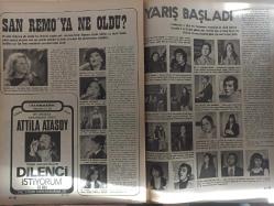 Ses Haftalık Aktüalite Sinema Tiyatro Müzik ve Gençlik Mecmuası Dergisi - 8 Mart 1975 - Sayı:10 - Türkan Şoray - Ali Rıza Binboğa - Cici Kızlar - Ediz Hun - Semiha Yankı - Kemal Ebcioğlu - Yaşar Kekeva - Atilla Kurtbaş - Muazzez Abacı - Fatma Girik - Türkan Şoray - Tarık Akan - Hülya Koçyiğit - Zeki Alasya - Metin Akpınar - Kartal Tibet - Ediz Hun - Necla Nazır - Hale Soygazi - Anne Marie David - Neşe Karaböcek - Müjdat Gezen - Penaten Çocuk Kremi Reklamı - Jack Nicholson - Faye Dunaway - Valerie Perrine - Lenny Bruca - Nilüfer - Füsun Önal - Hıfzı Topuz - Cihan Ünal - David Jansshen - Yılmaz Dağdeviren - Konfor Yatak Reklamı - Adnan Şenses - Ahmet Özhan - Hülya Darcan - Tanju Korel - Mahmut Hekimoğlu - Meral Zeren - Angela Luce - Rosanna Fratello - Valentina Greco - Taner Şener - Tarık Akan - Necla Nazır - Gönül Akkor - Esin Engin - Tina Turner - Füsun Önal - Demis Roussos - Mine Koşan - OMO Deterjan Reklamı - TOFAŞ Araba Reklamı - Tam Takım Dergi