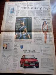 Cumhuriyet Gazetesi - 17 Haziran 2004 - Leyla Zana'dan Şehit Ailesine Ziyaret - Hayatını Kaybeden İzmir Büyükşehir Belediye Başkanı Ahmet Piriştina'ya Devlet Töreni - Yaşar Büyükanıt Sinsi İrticayla Mücadele Sürecek - Mehmet Okur Tarihe Geçti - İstanbul'da NATO Eylemleri - Rüşvetin Saklandığı Ev Aranamıyor - Neşter 2 Operasyonu