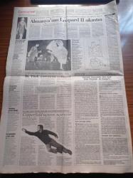 Cumhuriyet Gazetesi - 29 Kasım 1999 - Naim Süleymanoğlu Yüzyılın Haltercisi - Ahmet Taner Kışlalı - Rüştü Asyalı - Nazım Hikmet Kuvayı Milliye Destanı - Server Tanilli Solu Olmayan Toplum Sorunlu - ETA Ateşkesi Bozdu - Yargıtay Başkanı Sami Selçuk'un Ayetli Kararı - Galatasaray Lider Oldu - Rusya PKK'yı Kullanıyor