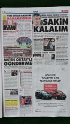 Sözcü Gazete 16 Nisan 2018 Ak Partililerin %75'i FETÖ'den Hapse Girer,Temel Karamollaoğlu,Recep Tayyip Erdoğan,Veli Ağbaba,Turgut Özal,Galatasaray 2-0 Başakşehir,Yuto Nagatomo,Eren Derdiyok,Sinan Gümüş,Jason Denayer,Şenol Güneş,Mariano,Gözde Kırdar,Aykut Kocaman,Mathieu Valbuena,Tolga Sarıtaş,Maxx Royal Reklamı