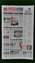 Sözcü Gazete 27 Mart 2020 Millet Can Derdinde Bunlar Kanal Derdinde,Kraliçe Elizabeth,Chloe Middleton,Boris Johnson,Nihat Özdemir,Gianni İnfantino,Servet Yardımcı,Adem Büyük,Sergen Yalçın,Tuncay Şanlı,Sinem Ünsal,Yüksel Şengül,Kerem Kupacı,Yekta Saraç,Ekrem İmamoğlu,Kemal Kılıçdaroğlu