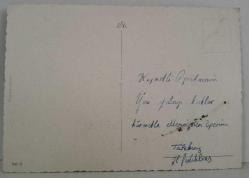 AŞKIN SEVGİNİN VE GÜZELLİĞİN SİMGESİ GÜL KARTPOSTALI,ARKASINA YAZILMIŞ,RENKLİ, 11 X 15 CM EBADINDA