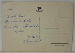 AŞKIN SEVGİNİN VE GÜZELLİĞİN SİMGESİ GÜL KARTPOSTALI,ARKASINA YAZILMIŞ,RENKLİ, 11 X 15 CM EBADINDA
