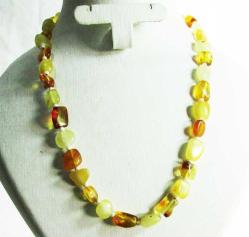 HaKiKi BALTIK DAMLA KeHRiBaR BEBEK-ÇOCUK KOLYEsi...Diş Çıkarma 7,2gr