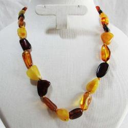 HaKiKi BALTIK DAMLA KeHRiBaR BEBEK-ÇOCUK KOLYEsi...Diş Çıkarma 6,6gr