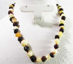 HaKiKi BALTIK DAMLA KeHRiBaR BEBEK-ÇOCUK KOLYEsi...Diş Çıkarma 5,4gr