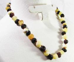 HaKiKi BALTIK DAMLA KeHRiBaR BEBEK-ÇOCUK KOLYEsi...Diş Çıkarma 5,4gr