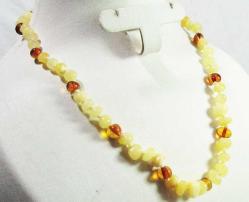 HaKiKi BALTIK DAMLA KeHRiBaR BEBEK-ÇOCUK KOLYEsi...Diş Çıkarma 4,5gr