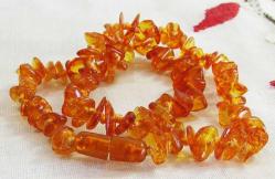 HaKiKi BALTIK DAMLA KeHRiBaR BEBEK-ÇOCUK KOLYESİ....Diş Çıkarma