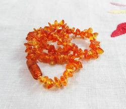 HaKiKi BALTIK DAMLA KeHRiBaR BEBEK-ÇOCUK KOLYESİ..-*-.Diş Çıkarma