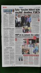 Sözcü Gazete 19 Mayıs 2015 Zorba Hükümetler Ayakta Kalamaz,Mustafa Kemal Atatürk,Sibel Can,Mutlu Kaya Başından Vuruldu,Dean Potter,Gregory Fenves,Tolgay Arslan,Demba Ba,Atınç Nukan,Dirk Kuyt,Olcay Şahan,Selçuk İnan,Milos Teodosic,Mesud Barzani,Devlet Bahçeli