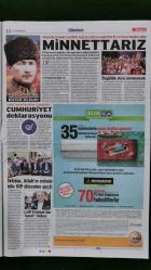 Sözcü Gazete 19 Mayıs 2015 Zorba Hükümetler Ayakta Kalamaz,Mustafa Kemal Atatürk,Sibel Can,Mutlu Kaya Başından Vuruldu,Dean Potter,Gregory Fenves,Tolgay Arslan,Demba Ba,Atınç Nukan,Dirk Kuyt,Olcay Şahan,Selçuk İnan,Milos Teodosic,Mesud Barzani,Devlet Bahçeli