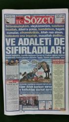 Sözcü Gazete 1 Mart 2014 Ve Adaleti De Sıfırladılar !,Reza Zarrab,Barış Güler,Kemal Kılıçdaroğlu,Roberto Mancini,İsmail Hacıosmanoğlu,Onur Recep Kıvrak,Şener Şen,Kadir Doğulu,Neslihan Atagül,Ethem Sancak,Bilal Erdoğan,Serenay Sarıkaya,Tuba Büyüküstün,Demet Akalın,Serdar Ortaç,Chloe Loughan,Kıvanç Tatlıtuğ,Farah Zeynep Abdullah,Denizbank-Vatan Reklamı