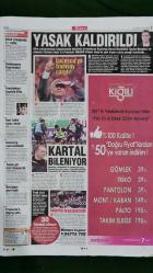 Sözcü Gazete 7 Ocak 2012 Koskoca TSK'yı Terörist Örgüt İlan Ettiler,Azer Bülbül Hayatını Kaybetti,Kemal Kılıçdaroğlu,İlker Başbuğ,Recep Tayyip Erdoğan,Taner Yıldız,Emmanuel Eboue,Sabri Sarıoğlu,Milos Krasic,Joseph Yobo,Borges,Marek Cech,Olcan Adın,Carlos Carvahal,Mircea Lucescu,Tayfur Havutçu,Gürsel Tekin,Beşir Atalay,Rüştü Erdulhun,Selahattin Demirtaş,Hande Ataizi,Zülfü Livaneli,Türkan Şoray,Rahmi Koç,Kıvanç Tatlıtuğ,Müjdat Gezen