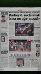 Sözcü Gazete 7 Ocak 2012 Koskoca TSK'yı Terörist Örgüt İlan Ettiler,Azer Bülbül Hayatını Kaybetti,Kemal Kılıçdaroğlu,İlker Başbuğ,Recep Tayyip Erdoğan,Taner Yıldız,Emmanuel Eboue,Sabri Sarıoğlu,Milos Krasic,Joseph Yobo,Borges,Marek Cech,Olcan Adın,Carlos Carvahal,Mircea Lucescu,Tayfur Havutçu,Gürsel Tekin,Beşir Atalay,Rüştü Erdulhun,Selahattin Demirtaş,Hande Ataizi,Zülfü Livaneli,Türkan Şoray,Rahmi Koç,Kıvanç Tatlıtuğ,Müjdat Gezen