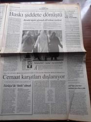 Cumhuriyet Gazetesi - 20 Aralık 2008 - İGDAŞ Davasında Kritik Süreç Başladı -Kerem Gönlüm Kırık Bilekle 17 Sayı - UEFA'da Tanıdık Rakip Bordeaux- Fenerbahçe - Ilısu'da Savaş Hali - Fazıl Say - Beethoven'in Yaralı Ruh - Genelkurmay'dan Ermenilerden Özür Dileme Kampanyasına Sert Tepki - Turgut Özakman - El Kaide Okul Açmış - Mahalle Baskısı Arttı - Recep Tayyip Erdoğan