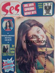 Ses Haftalık Aktüalite Sinema Tiyatro Müzik ve Gençlik Mecmuası Dergisi - 13 Aralık 1975 - Sayı:50 - Yeliz - Ahmet Olcay - Piraye Uzun - İskender Doğan - Serter Bağcan - Barış Manço - Bekir Yıldız - Fikret Hakan - Ayhan Önal - Lyudmilla Savelyeva - İlhan İrem - Türkan Şoray - Hanım Eli Konserve Reklamı - Ender Akacan - Peri Han - Erdem Mısırlı - Gül Tener - Semra Karaca - Haldu Güvan - Ender Akacan - Ahmet Olcay - Tarık Akan - Esem Saç Kurutma Makinesi Reklamı - Akbank Reklamı - Dergi Tam Değildir Sadece 12 Sayfası Mevcuttur - İdil Koleksiyon