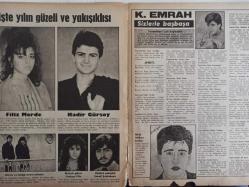 Ses Haftalık Aktüalite Sinema Tiyatro Müzik ve Gençlik Mecmuası Dergisi - Haziran 1988 - Sayı:6 - Nilüfer - Emel Sayın - Zerrin Özer - Aydan Şener - Fatma Girik - Hülya Koçyiğit - Türkan Şoray - Filiz Merde - Kadir Gürsoy - Merve Tutar - Haluk Yener - Yadigar Filiz - İsmail Şahinkaya - Küçük Emrah - İmar Bankası Reklamı - Dergi Tam Değildir Sadece 6 Sayfası Mevcuttur
