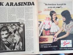 Ses Haftalık Aktüalite Sinema Tiyatro Müzik ve Gençlik Mecmuası Dergisi - 1 Kasım 1975 - Sayı:44 - Kadir İnanır - Necla Nazır - Ahmet Olcay - Muammer Tuncer - Henry Silva - Robert Wood - Edmund Purdom - Donald O'Brien - Türkan Şoray - Akbank Reklamı - Dergi Tam Değildir Sadece 6 Sayfası Mevcuttur.