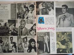 Ses Haftalık Aktüalite Sinema Tiyatro Müzik ve Gençlik Mecmuası Dergisi - 5 Şubat 1966 - Sayı:6 - Senta Berger - Troy Donahue - Jane Fonda - Filiz Akın - Orhan Günşiray - Fatma Girik - Öztürk Serengil - Sezer Sezin - Haldun Dormen - Karagöz'ün Mezarı Başında fotoromanı - Türkan Şoray - Senih Orkan - Kurtarılan Aşk fotoromanı - Terence Young - James Bond - Sean Connery - Kudret Suman - Müşerref Çapın - Sevim Çalışgir - İkramiyeli Bulmaca - Dergi Tam Değildir Sadece 12 Sayfası Mevcuttur