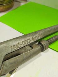 P49------SOVYETLER BİRLİĞİ RUSYA ÜRETİMİ ANTİKA BORU ANAHTARI