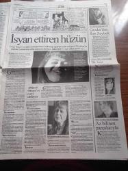 Cumhuriyet Gazetesi - 7 Mart 2004 - Fenerbahçe Başkanı Aziz Yıldırım'dan Sadettin Saran'a Savaş - Fethullah Gülen'in Serüveni Yazı Dizisi - Grup Yorum'un Eski Solisti Gülbahar - Funda Arar - İlk İnsana Ait Dişler Bulundu - Emekçilerden Başbakan Recep Tayyip Erdoğan'a Protesto - Madenler Mercek Altında - Basın Özgürlüğü Kalmadı - Deniz Baykal - Masum Türker - Yunanistan'da Seçim Heyecanı